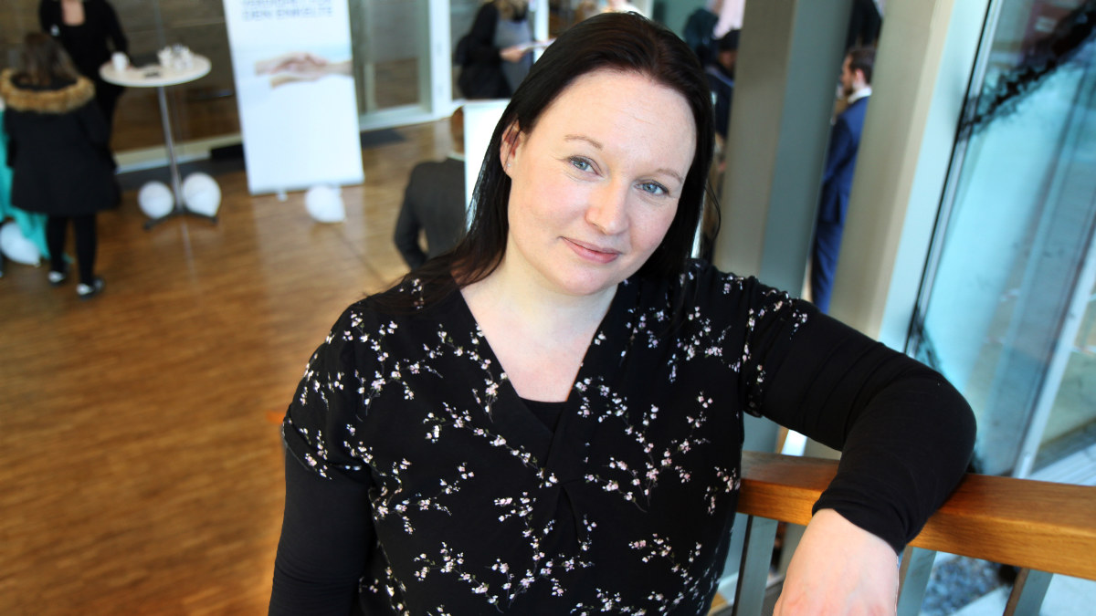 INKLUDERING: Ingeborg Malterud, leder for Ringer i Vannet Oslo og Akershus, er godt fornøyd med rekrutteringsdagen. - Med denne dagen konkretiserer vi inkluderingsdugnaden, sier hun. 