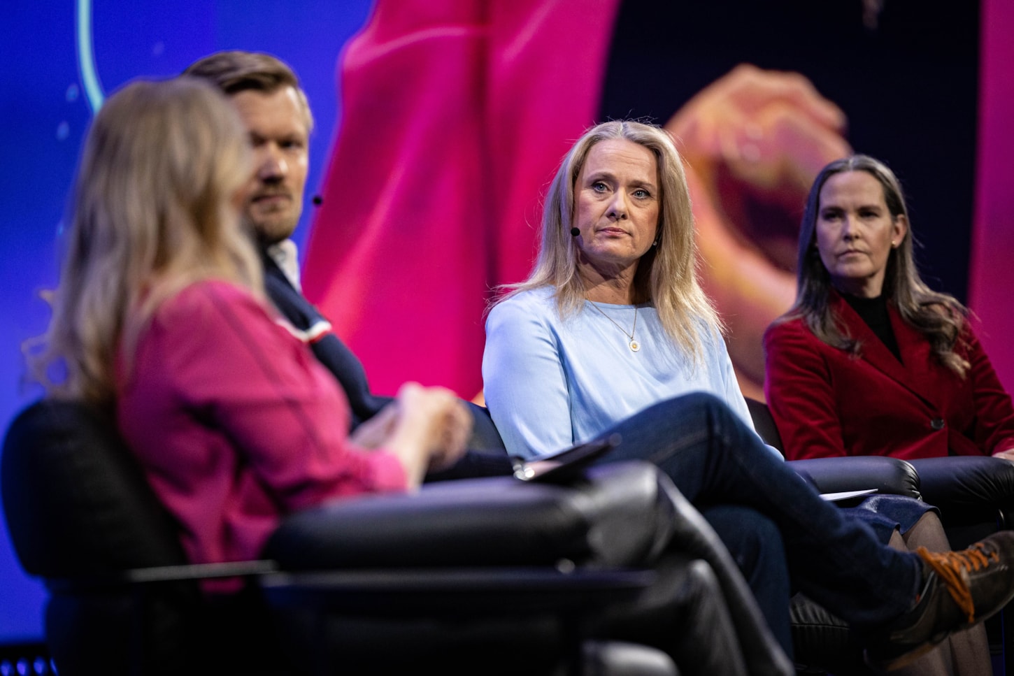 Dr Lill Sverresdatter Larsen, Camilla Tepfers, Yngvar Tov Herbjørnssønn og Anniken Hauglie