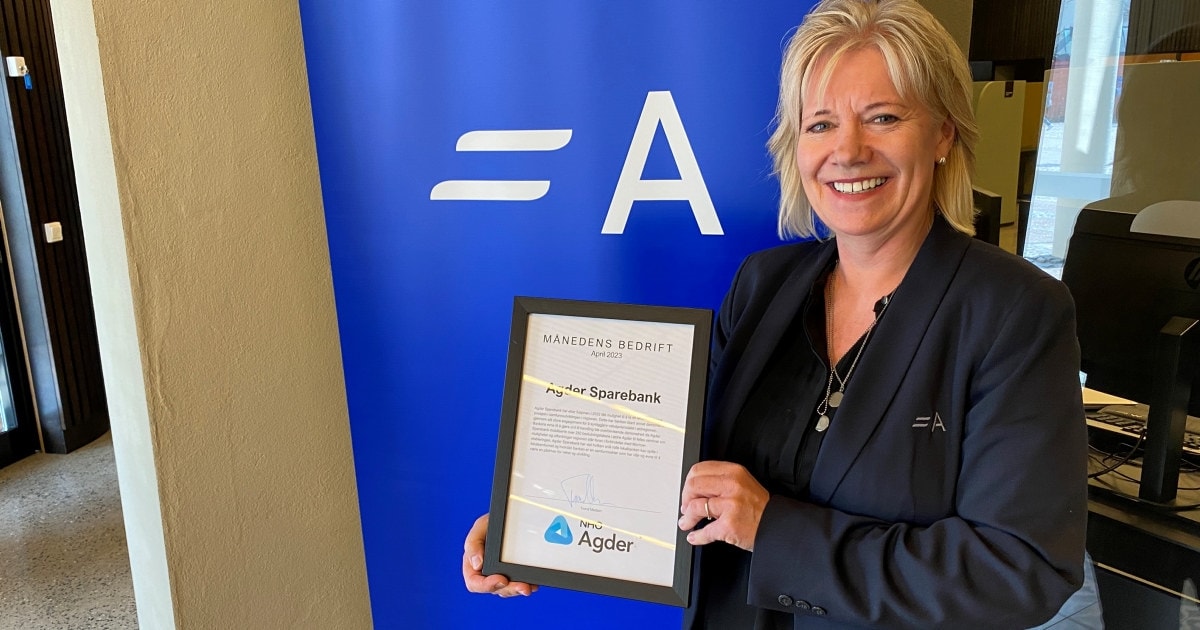 MÅNEDENS BEDRIFT APRIL: Adm. banksjef Nina Holte i Agder Sparebank gleder seg over at den fusjonerte banken har fått muskler til å løfte større prosjekter enn før. I april satte banken batterivekst på dagsordenen i østregionen da de samlet 260 deltakere til et stort seminar om mulighetene Morrow-etableringen skaper.