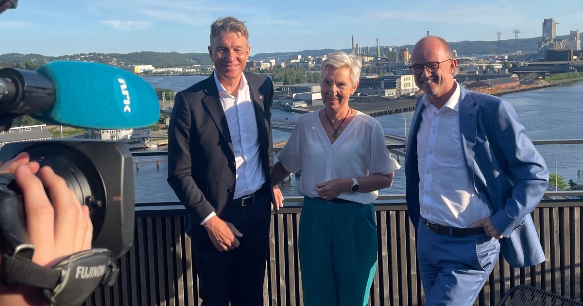 Ole Erik Almlid, Peggy Hessen Følsvik og Terje Aasland