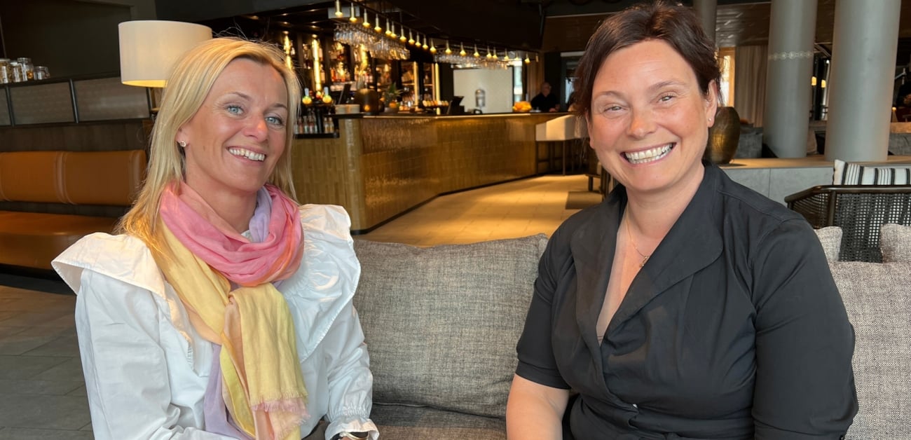 To deltakere fra Female Future forteller om sine erfaringer.